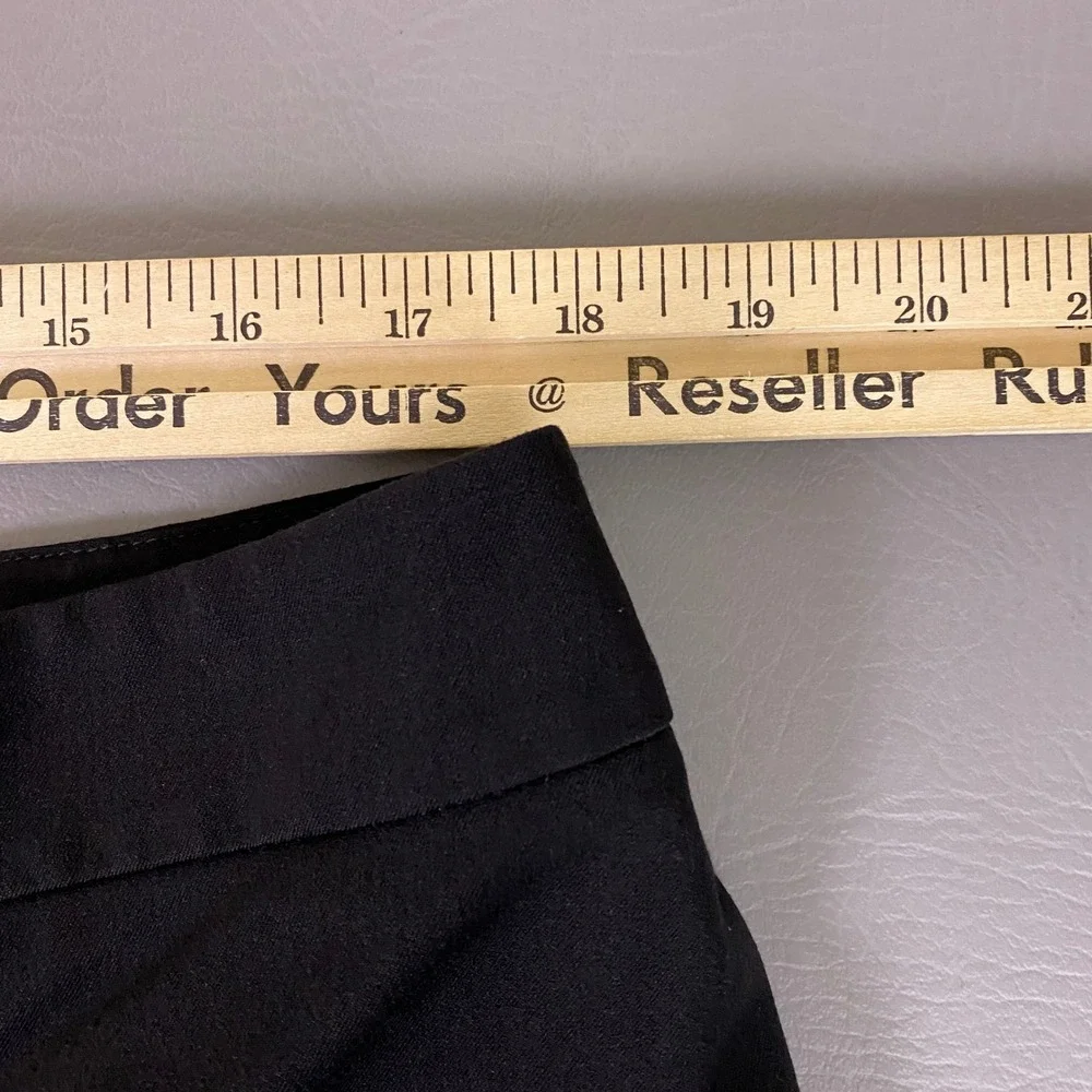 Jones New York Collection Wide Leg Pants Womens 14 Black Stretch Trousers Career